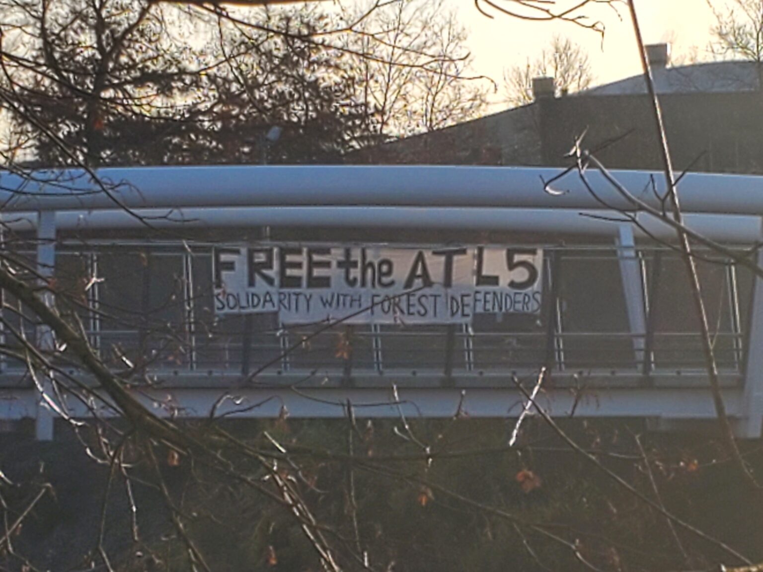 Free the ATL 5 Solidarity with forest defenders
